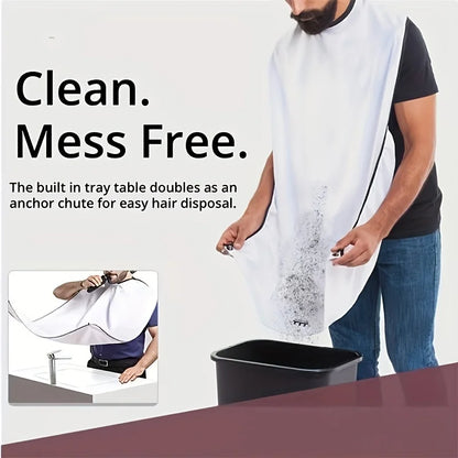 Advanced Men'S Beard, Neck and Apron - Convenient Shaving Scratcher, Ultimate Beauty Tool for Dad and Husband - One Size Fits Al