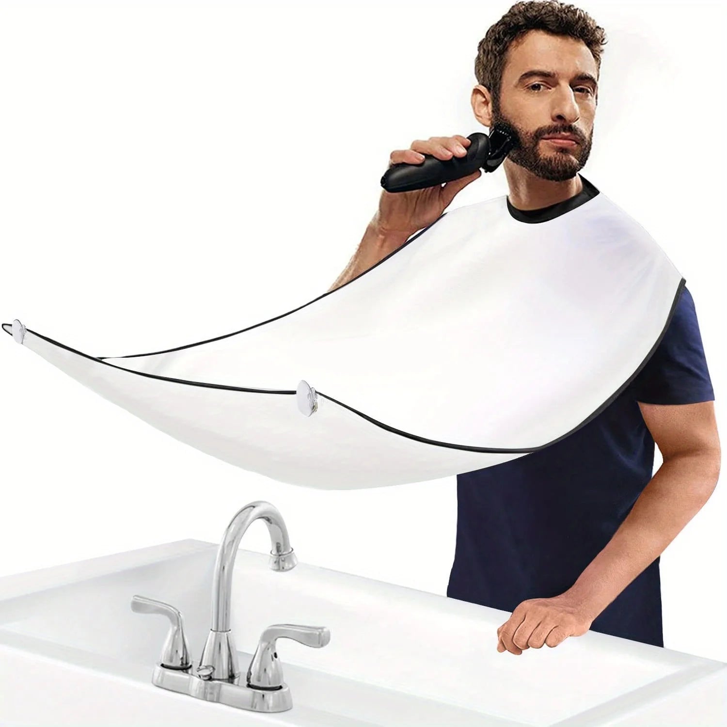 Advanced Men'S Beard, Neck and Apron - Convenient Shaving Scratcher, Ultimate Beauty Tool for Dad and Husband - One Size Fits Al